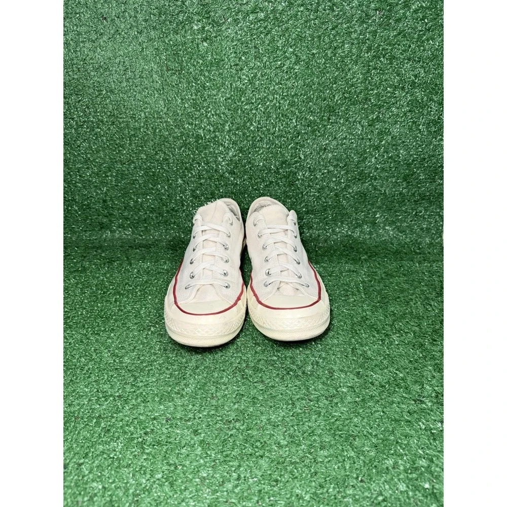 Converse Chuck 70 Low OX Womens Size 9 White Casual Skate Shoes Retro Sneakers